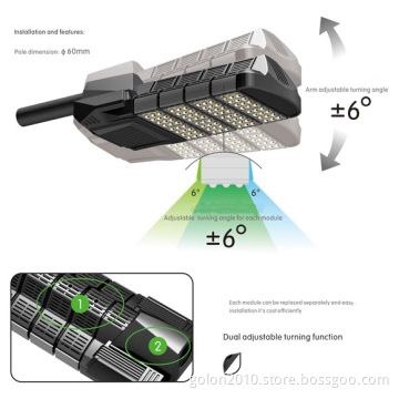 120W Module LED Street Light 85-277VAC High Quality Low Price LED Street Light 120W